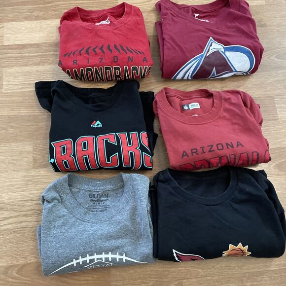 Arizona sports Shirts Bundle Graphic Tees Lot Of 6 Size Medium MLB NFL NBA - Picture 10 of 10